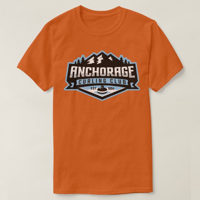 Ankarbetsböjning T Shirt (Design framsida)