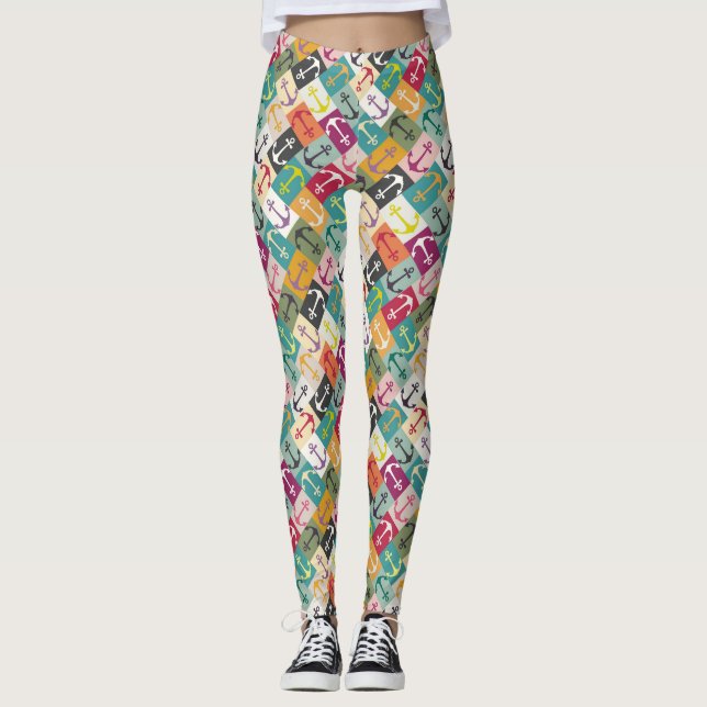 ankare sillbensmanér mana leggings (Framsida)