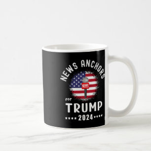 Ankares for Trump 2024 American Flagga Vote Trump Kaffemugg