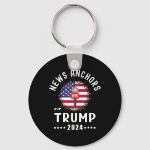 Ankares for Trump 2024 American Flagga Vote Trump Nyckelring