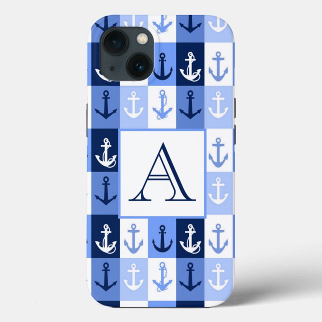 Ankarmonogram fodral Case-Mate iPhone (Baksida)