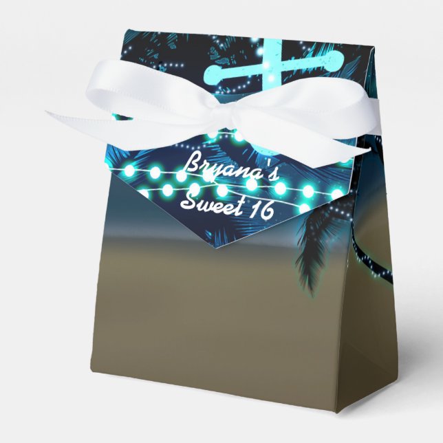 Ankarstrandljus & palmer Favoritlådor Presentaskar (Framsidan Sidan)