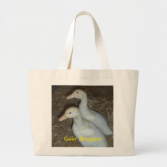 Ankashopping bag jumbo tygkasse (Framsidan)