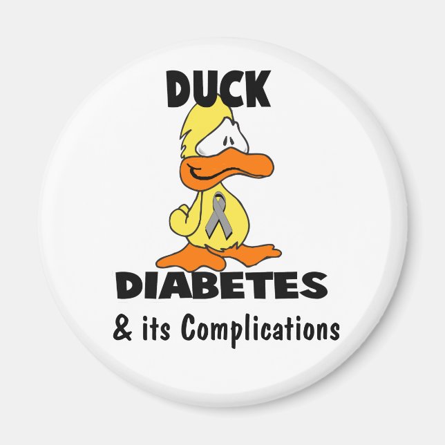 Ankdiabetes och dess komplikationer magnet (Framsidan)