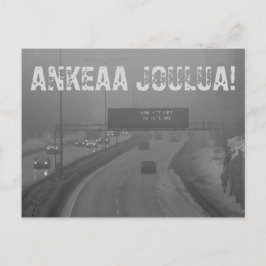 Ankeaa joulua joulukortti vykort