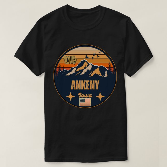 Ankeny, Iowa, Förenade Stater T Shirt (Design framsida)