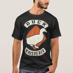 Ankflüstratör Vintage Clic Retro Djur Kärlek T Shirt