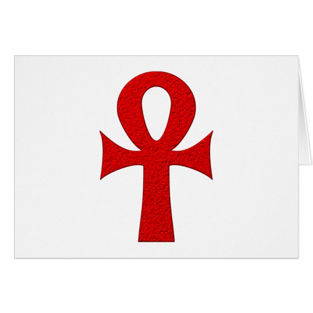 Ankh Anch Hälsningskort (Framsidan Horizontal)