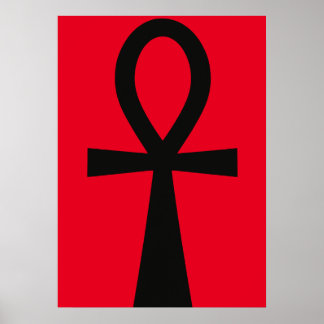 Ankh – Anch – The symbol of life and eternity Poster