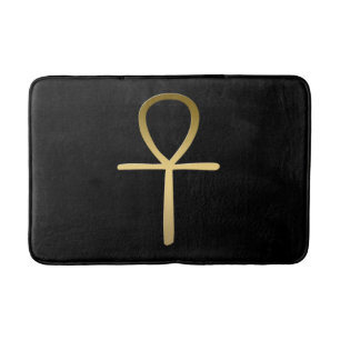 Ankh argt egyptiskt symbol badrumsmatta