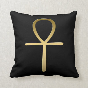 Ankh argt egyptiskt symbol kudde