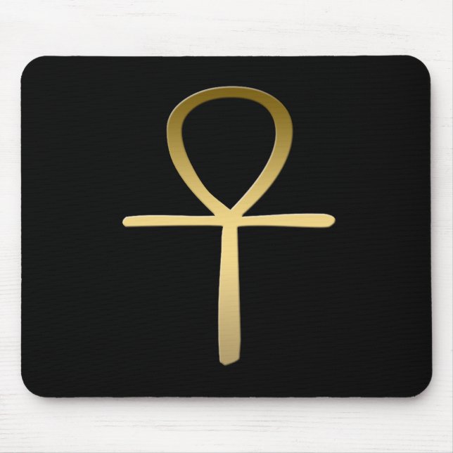 Ankh argt egyptiskt symbol musmatta (Framsidan)