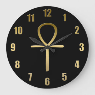 Ankh argt egyptiskt symbol stor klocka