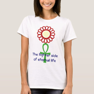 Ankh blomma t-shirt