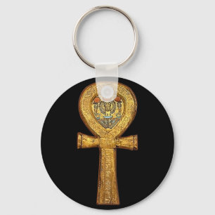 Ankh.. Den antika egyptiska symbolen för Life Nyckelring