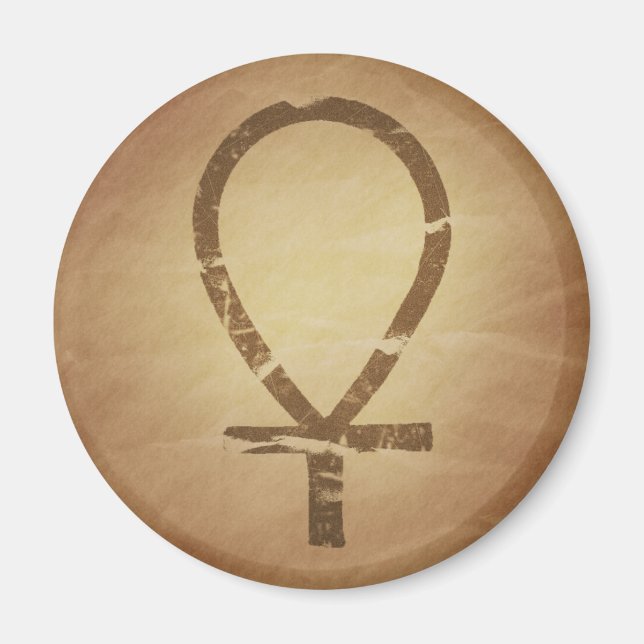 Ankh Egyptian Magic Charms Magnet (Framsidan)