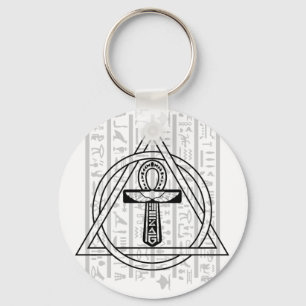 Ankh - Egyptiska Hieroglyfer Nyckelring