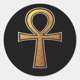 Ankh EInternal Sticker Runt Klistermärke