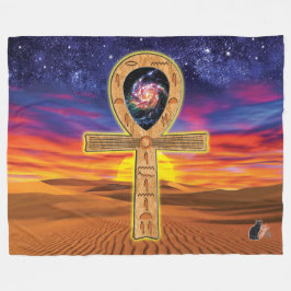 Ankh Fleece Blanket