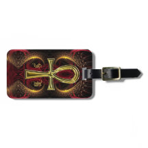 Ankh Guld Goddess Anpassningsbar Initialer