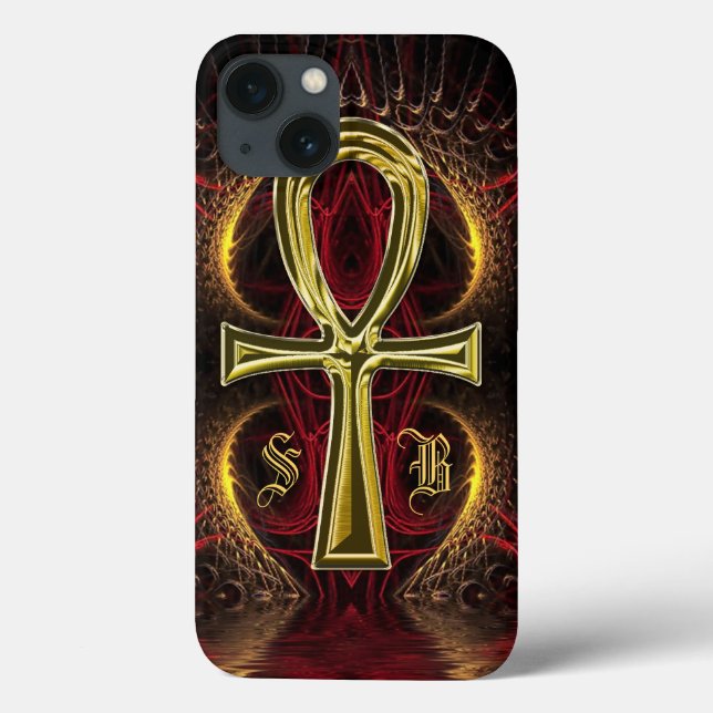 Ankh Guld Goddess Monogram (Baksida)