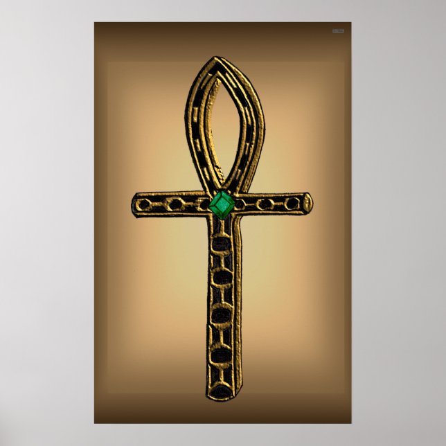Ankh (guld) poster (Framsidan)