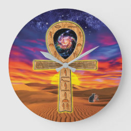 Ankh Large Clock Stor Klocka