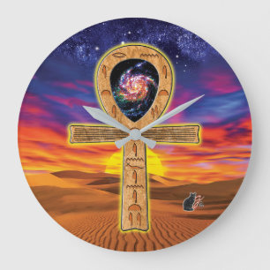 Ankh Large Clock Stor Klocka