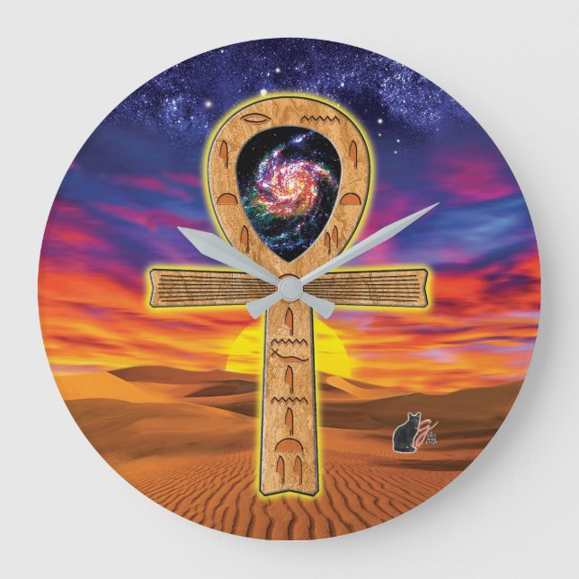 Ankh Large Clock Stor Klocka (Framsida)