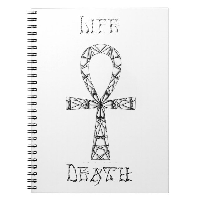 Ankh Liv, Död Anteckningsbok (Framsidan)