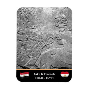 Ankh Magic & Helig Medicine, Philae Temple / Egypt Magnet