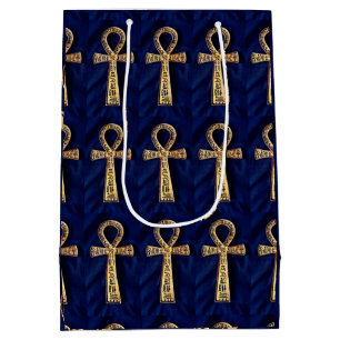 Ankh med egyptiska Hieroglyphs
