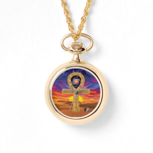 Ankh Necklace Watch Armbandsur