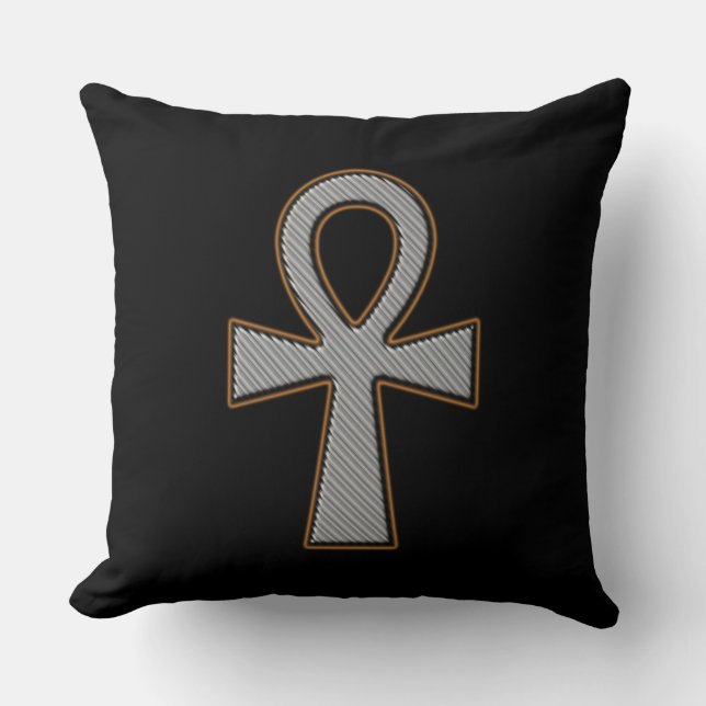 Ankh Nyckel i Life Pillow Kudde (Framsida)