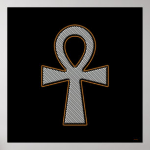 Ankh Nyckel of Life Poster