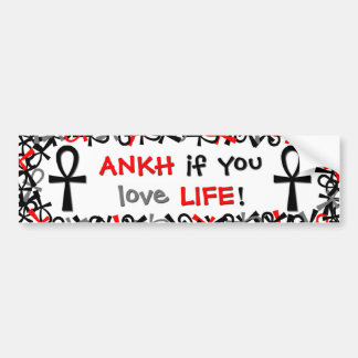 Ankh, om du älskar liv bildekal