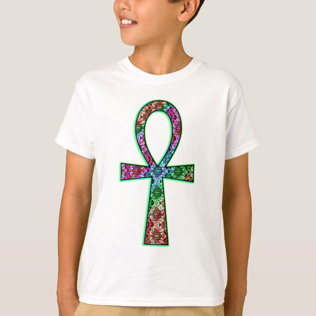 Ankh Psychedelic Tee (Framsida)