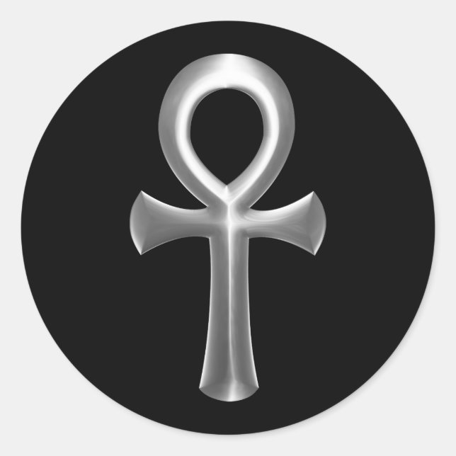 Ankh Runt Klistermärke (Framsida)
