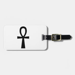 Ankh symbol bagagebricka