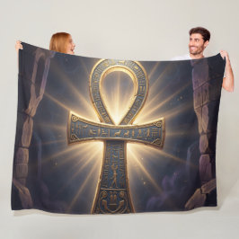 Ankh Symbol Bedeutung – Schlüssel des Lebens´12 Fleecefilt