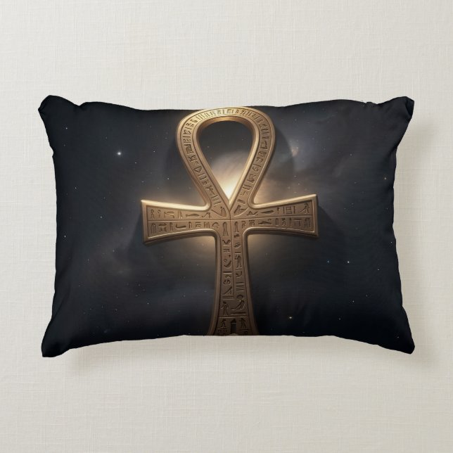 Ankh Symbol Bedeutung – Schlüssel des Lebens´2 Prydnadskudde (Framsidan)