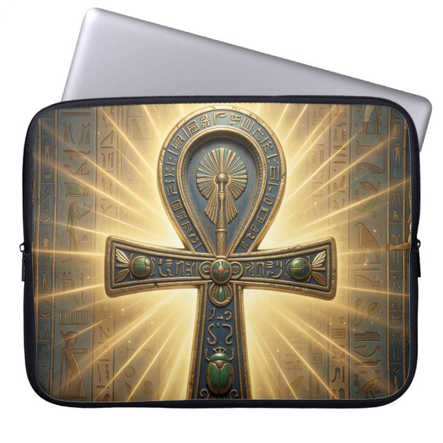 Ankh Symbol Bedeutung – Schlüssel des Lebens´4 Laptop Fodral (Framsidan)