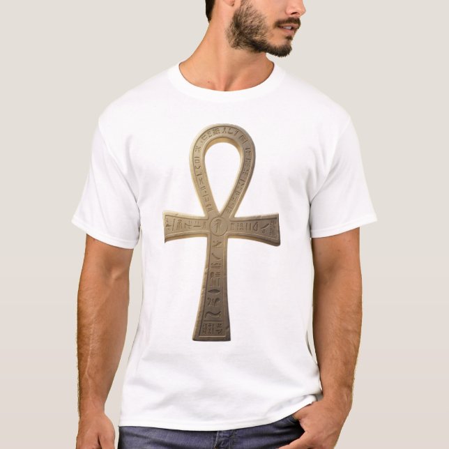 Ankh Symbol Bedeutung – Schlüssel des Lebens´5 T Shirt (Framsida)