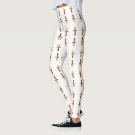 Ankh Symbol Bedeutung – Schlüssel des Lebens´6 Leggings