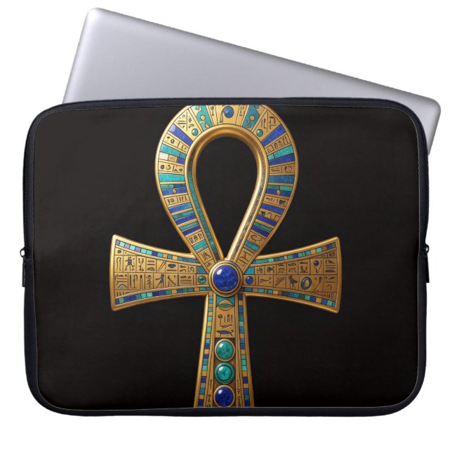 Ankh Symbol Bedeutung – Schlüssel des Lebens´8 Laptop Fodral (Framsidan)