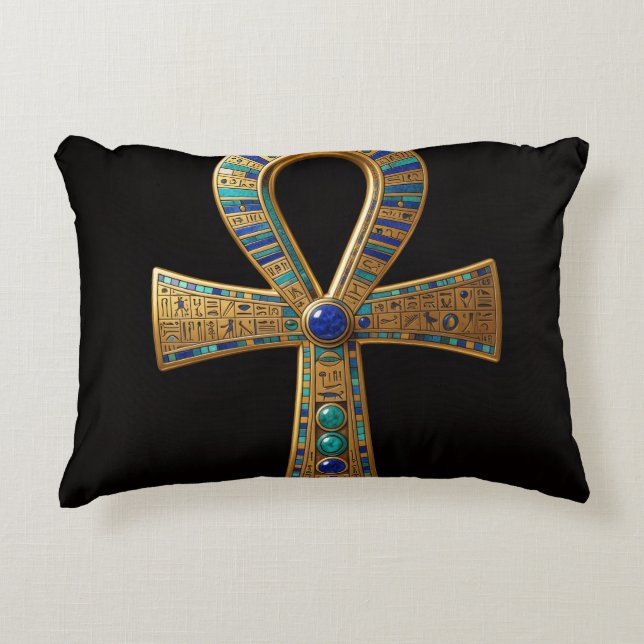 Ankh Symbol Bedeutung – Schlüssel des Lebens´8 Prydnadskudde (Framsidan)