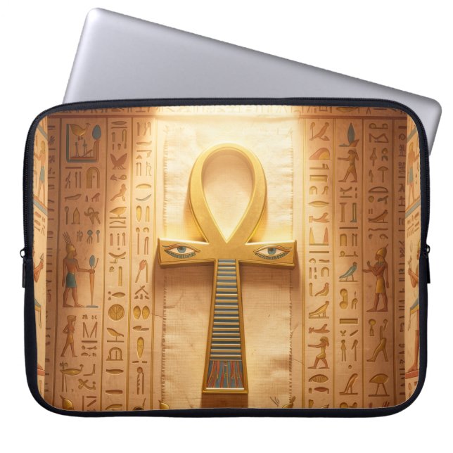 Ankh Symbol Bedeutung – Schlüssel des Lebens´9 Laptop Fodral (Framsidan)