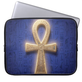 Ankh Symbol Bedeutung – Schlüssel des Lebens Laptop Fodral