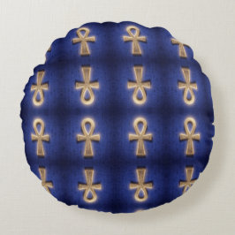 Ankh Symbol Bedeutung – Schlüssel des Lebens Rund Kudde