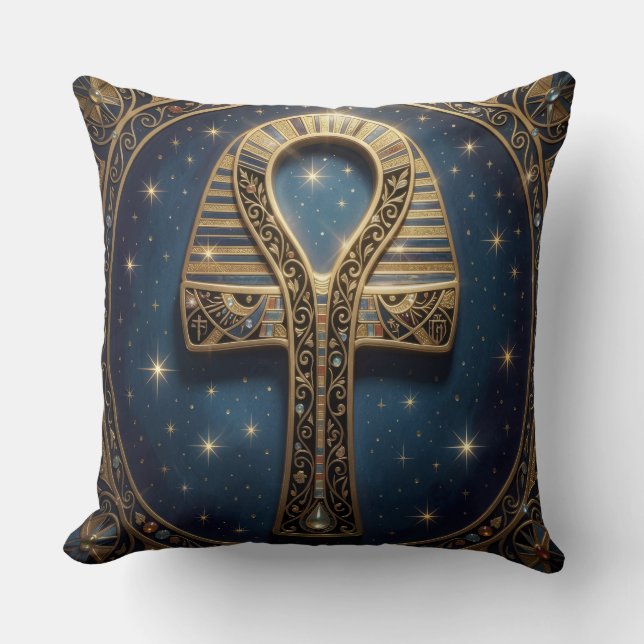 Ankh Symbol Meaning – Key of Life´10 Kudde (Framsida)